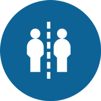 Gerichtsgebude-Symbol